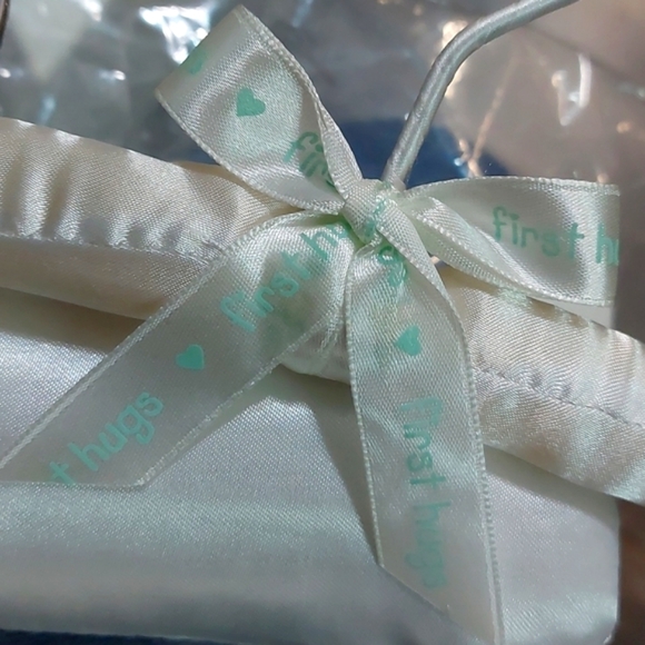 Satin•Cotton Emboidered•Padded Children's Boutique Hanger Assortment • Set of 5 - Picture 7 of 8